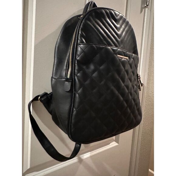 ALDO\'s Women Black Leather Backpack main image 5